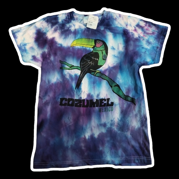 Sixthreeseven Women XSmall Cozumel Shirt made in LA used tye Die 102024 - Picture 1 of 7